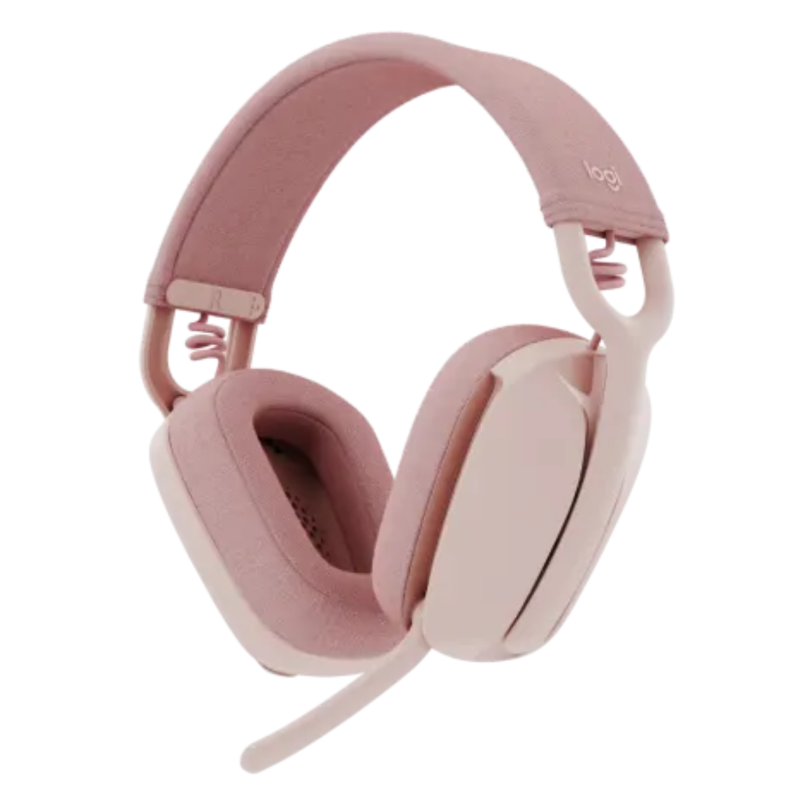 Casque Stéréo Bluetooth Logitech Zone Vibe 100 - Rose — Logitech · Smarty Paris 18e